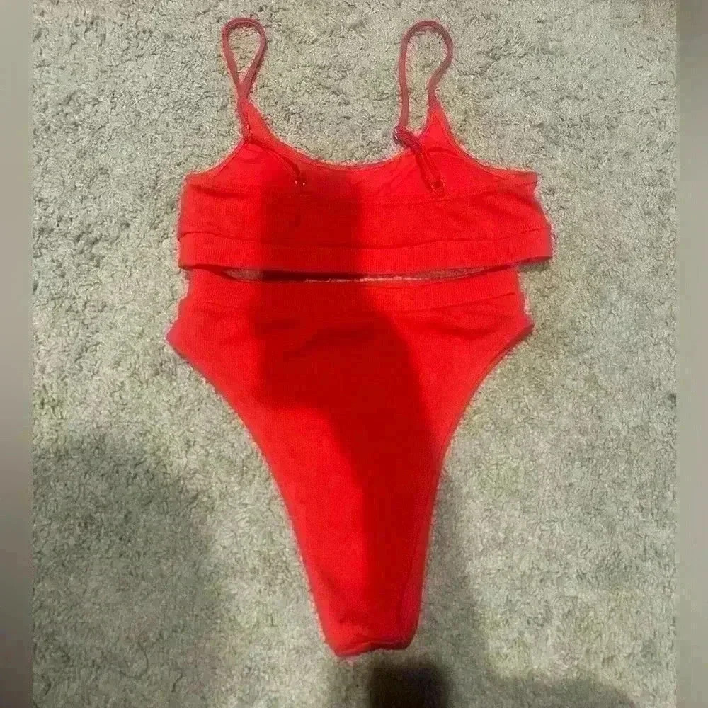 Brand new two piece bathing suit.